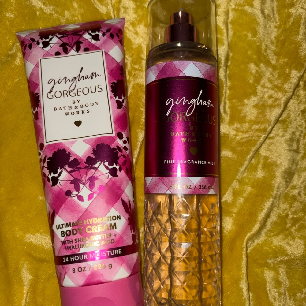 Bath & Body Works Gingham Gorgeous Body Cream & Mist